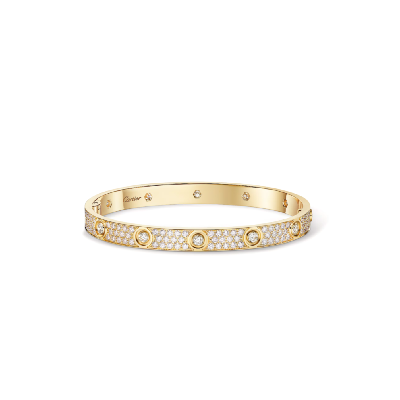 ca*t1er love bracelet, classic model, paved, 10 D1am0nds n6727317